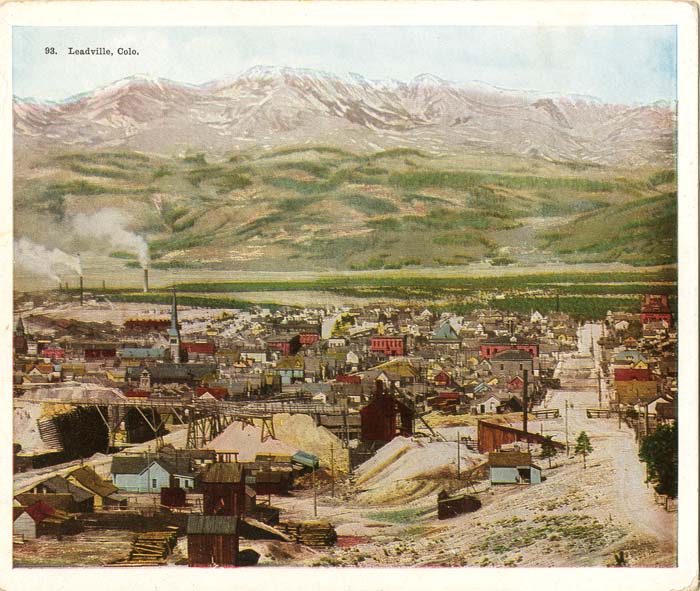 Post Card of Leadville, Colo.
